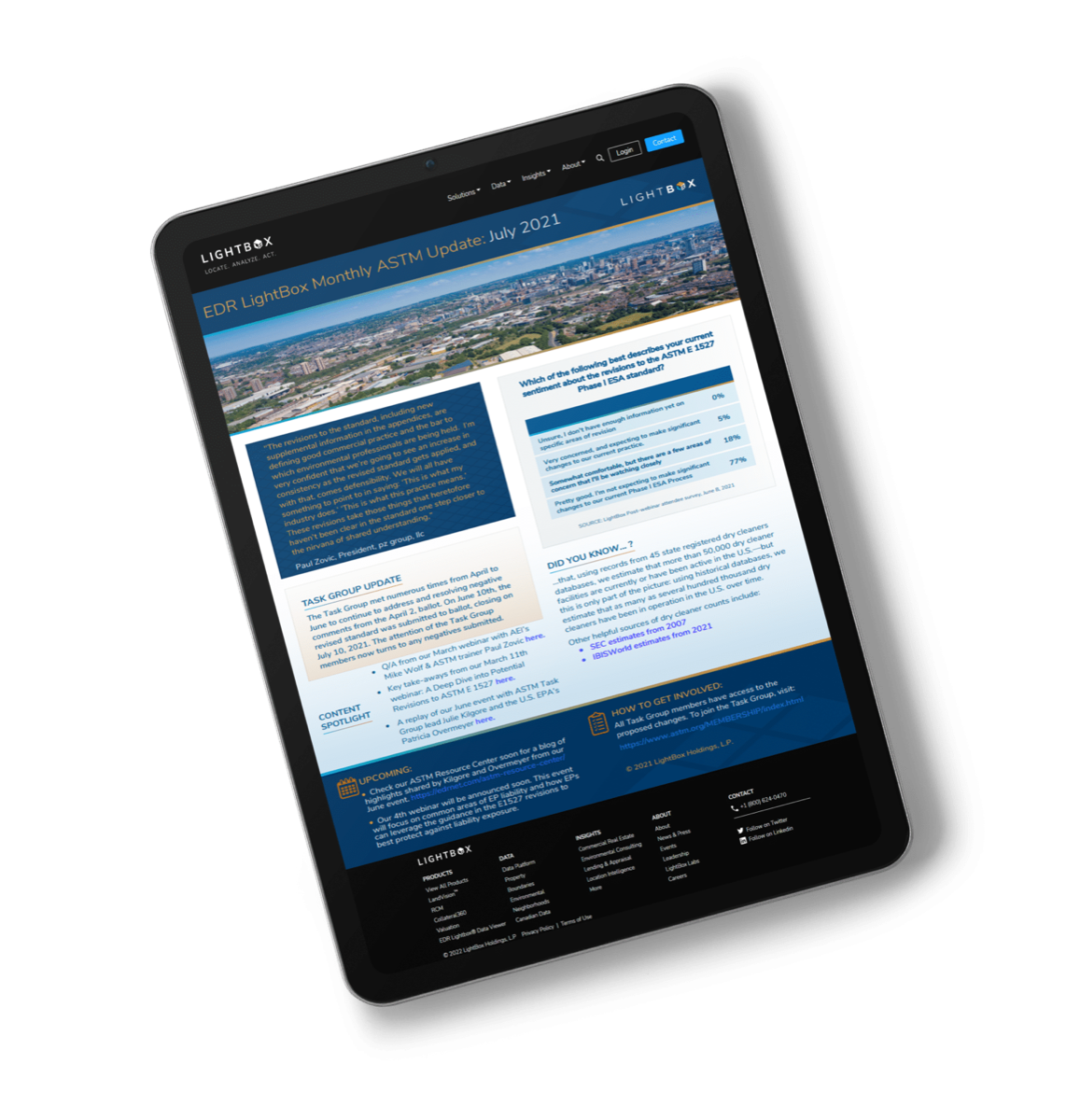 ASTM Update: April 2021