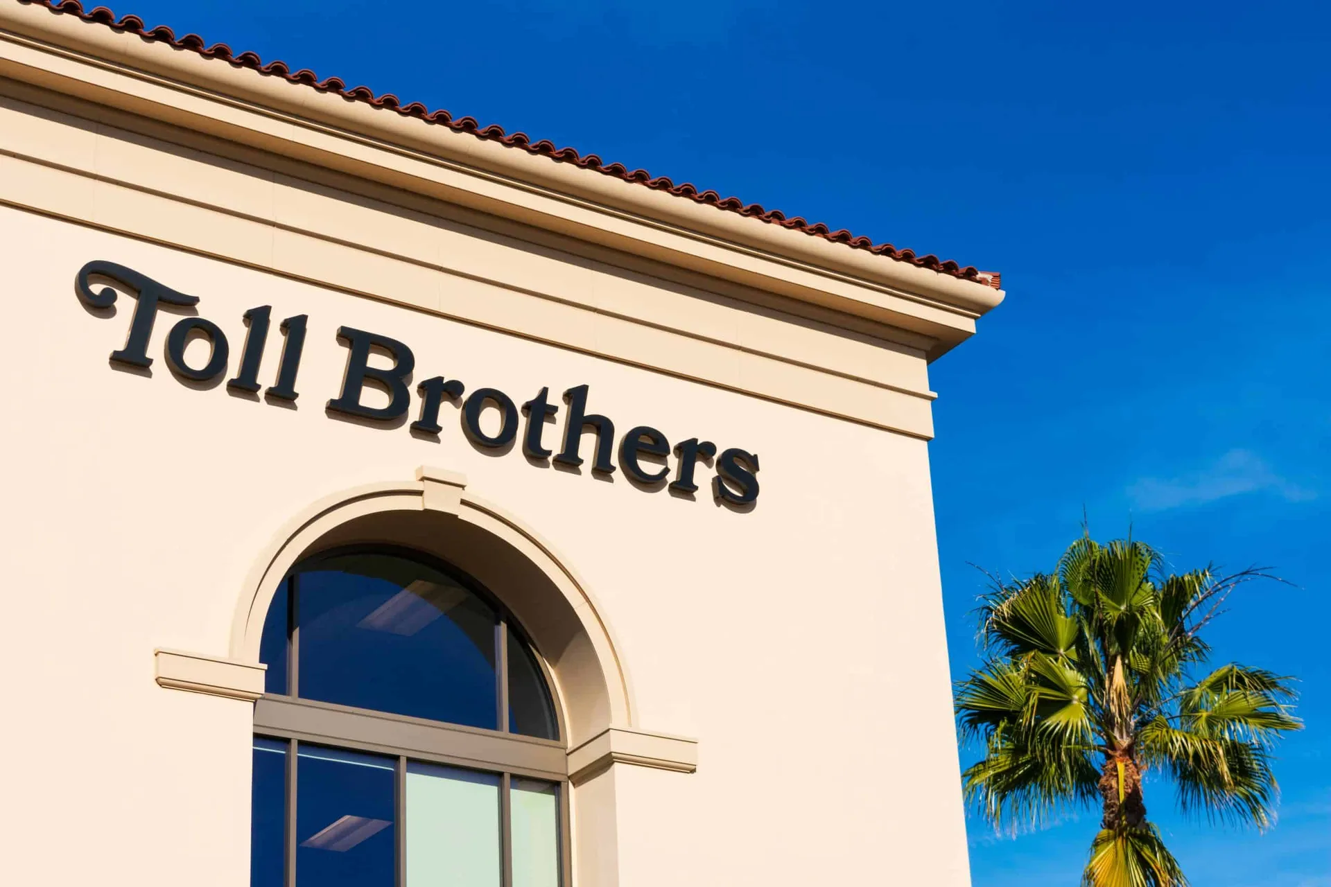 Toll,Brothers,Logo,Atop,Silicon,Valley,Office,Of,A,Home