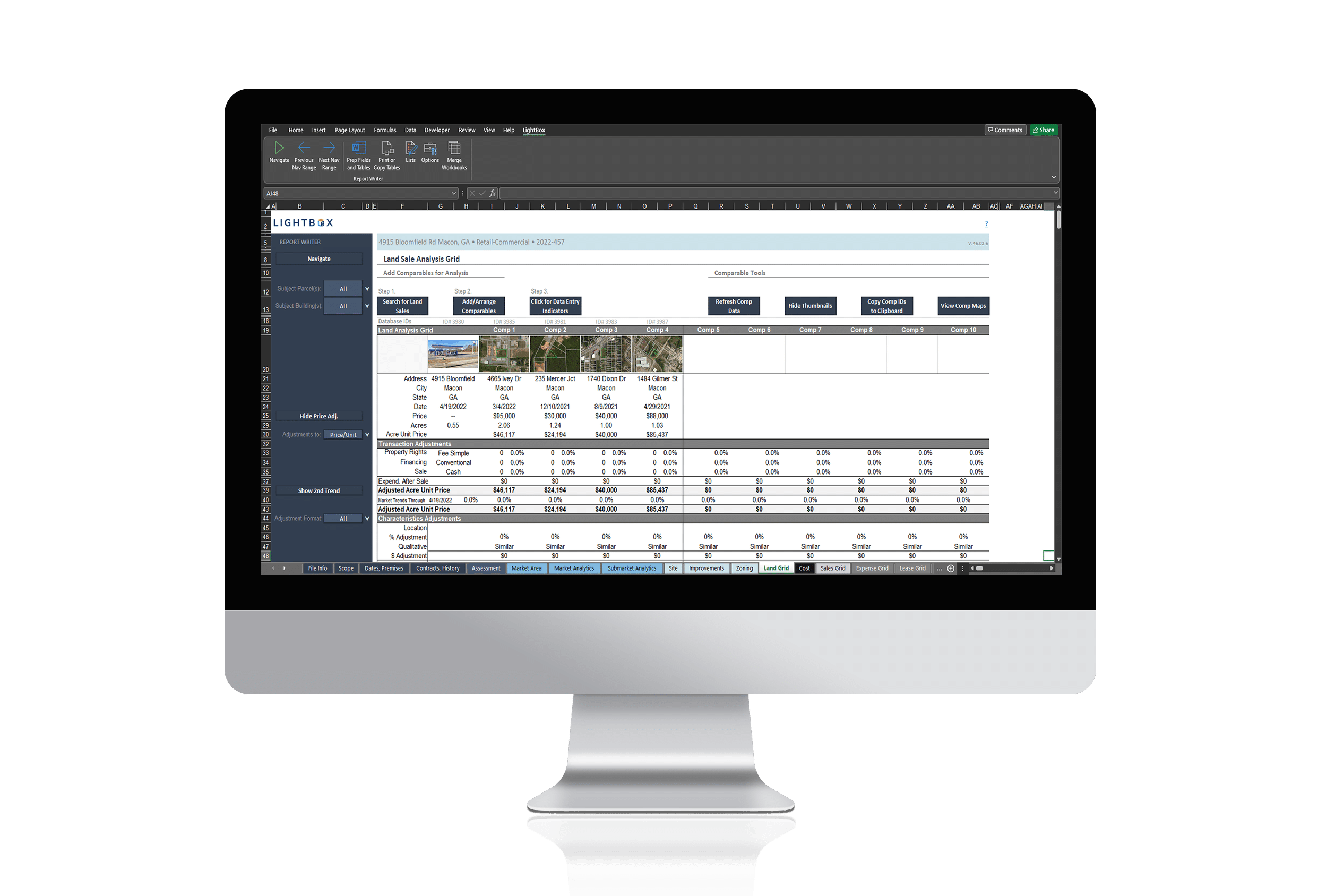 Commercial Real Estate Valuation Software LightBox