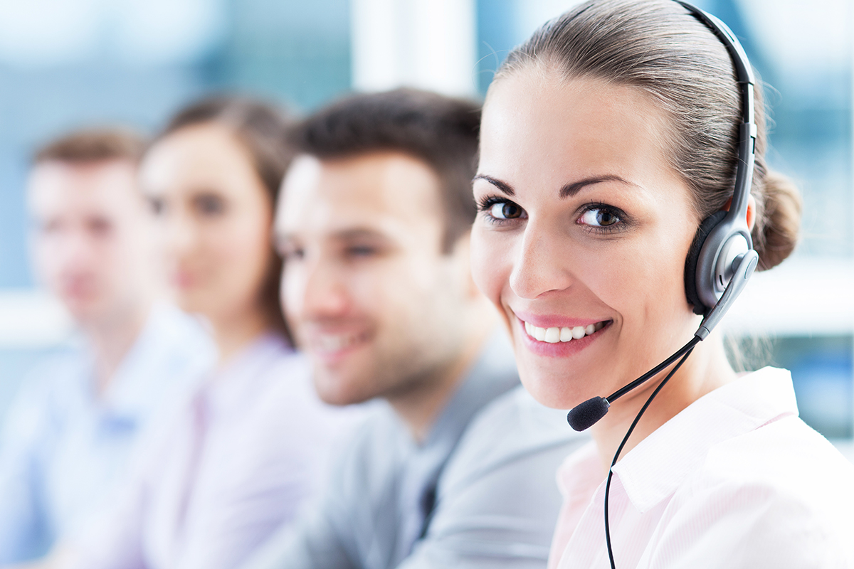 Call center team