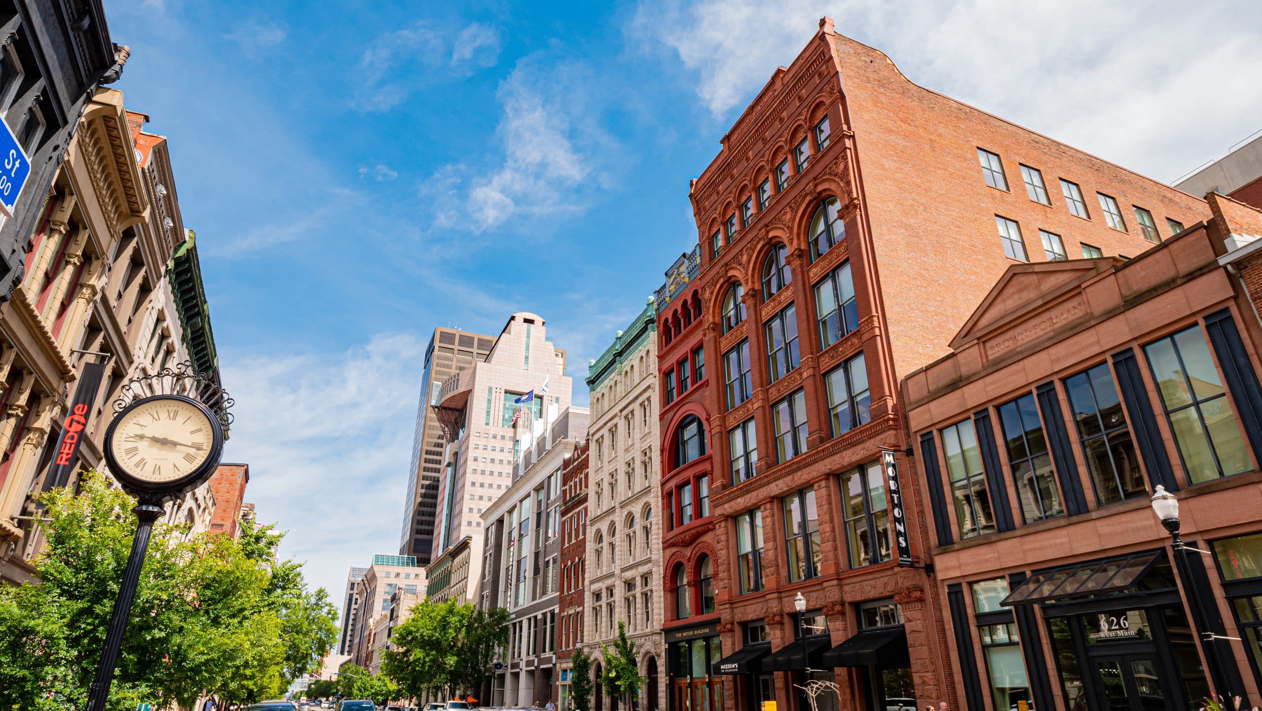 Image of downtown Louisville, Kentucky